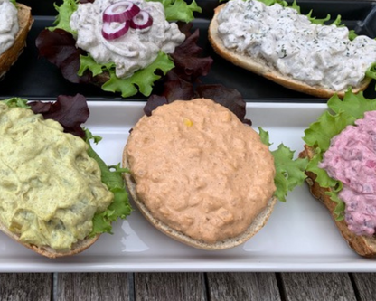 Mein pflanzlicher Feinkostsalat wie Thunfischsalat