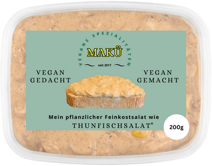 Mein pflanzlicher Feinkostsalat wie Thunfischsalat